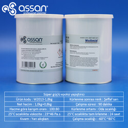 Wellmid® - Wellmid® 2013 Epoksi Turcite®-B Yapıştırıcı 1,8kg