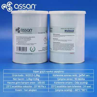 Wellmid® 2013 Epoksi Turcite®-B Yapıştırıcı 1,8kg